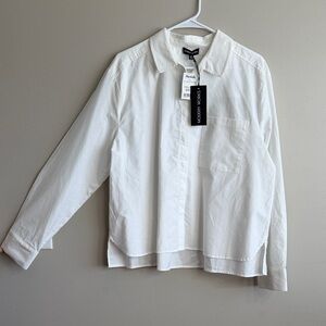 White Long Sleeve Women's Top